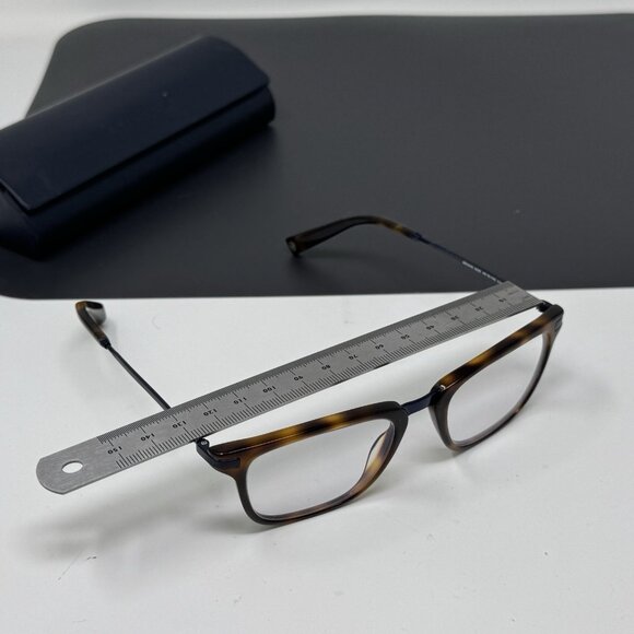 Warby Parker Brooks 3225  rare Tortoise Navy Blue Eyeglasses Frames 49 []19 140 main image 0